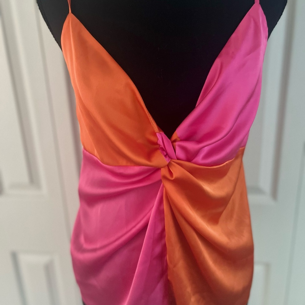 Versona Pink and Orange Tank